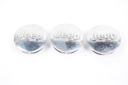 2009 - 2023 Jeep Compass Chrome Center Caps 2.5"