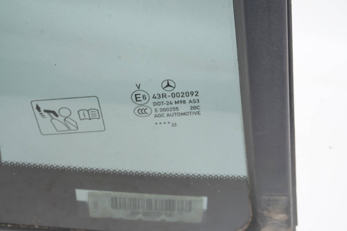2022 - 2025 Mercedes X243 EQB300 EQB Rear Door Quarter Glass Window Right Side