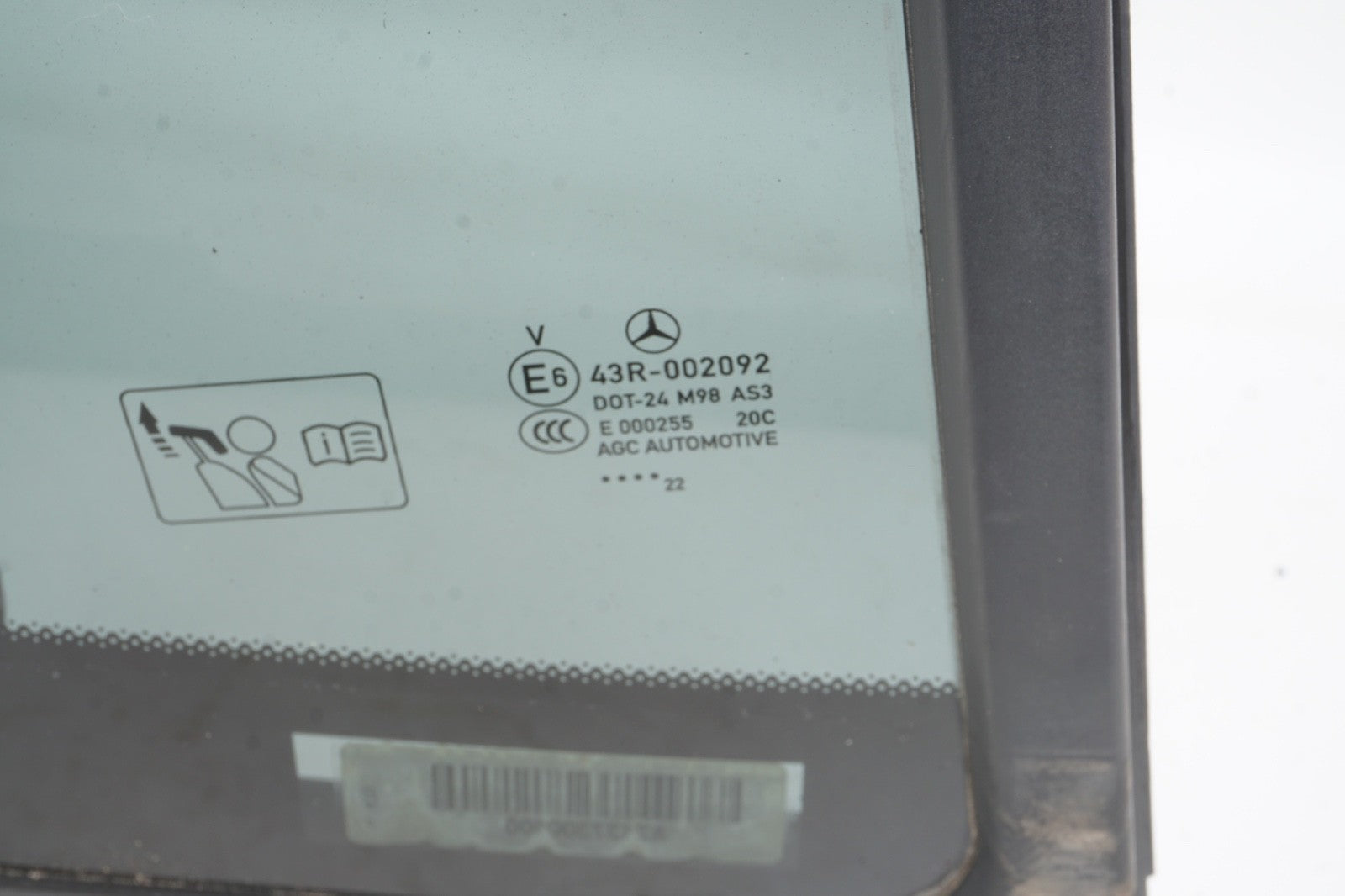 2022 - 2025 Mercedes X243 EQB300 EQB Rear Door Quarter Glass Window Right Side