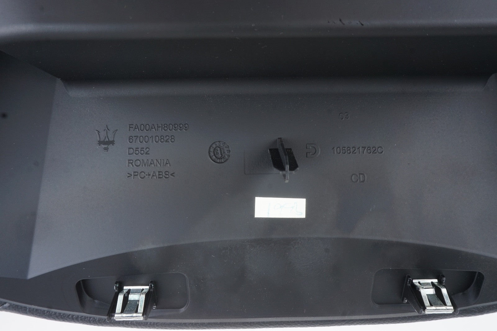 2014 - 2017 Maserati Ghibli Dash Speedometer Cover Trim Pad OEM