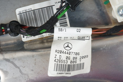 08-14 Mercedes Benz C300 C350 C63 LH Left REAR Window Regulator OEM