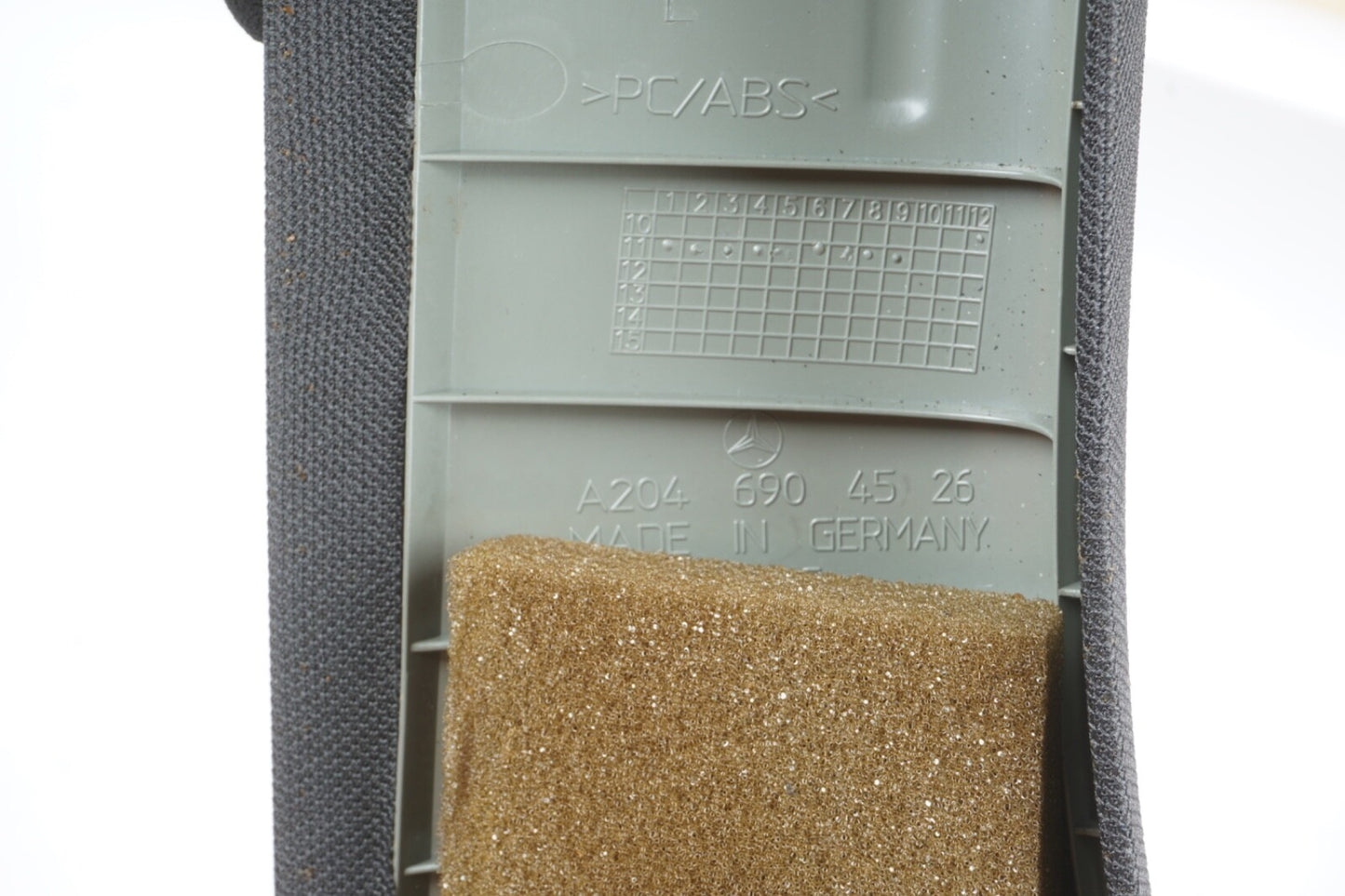 12-14 Mercedes W204 C350 C250 COUPE  Front Left Interior Trim Panel A Pillar OEM