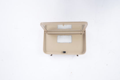 07-13 Mercedes W221 S400 S550 Rear Overhead Vanity Mirror Beige 2218101817 OEM