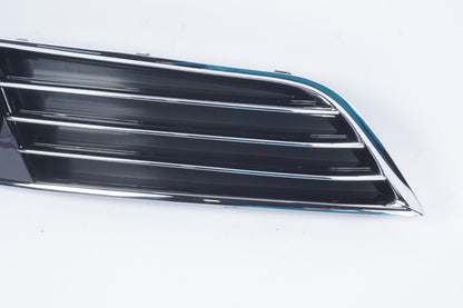 For 2011 - 2014 AUDI A8 Front Bumper Cover Right Side Grille Fog Light Bezel