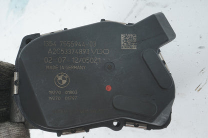 2012 - 2018 BMW 650i THROTTLE BODY LEFT 13547555944 OEM