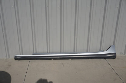 2014 - 2019 MASERATI GHIBLI SQ4 LEFT DRIVER SIDE SKIRT ROCKER PANEL SILVER OEM