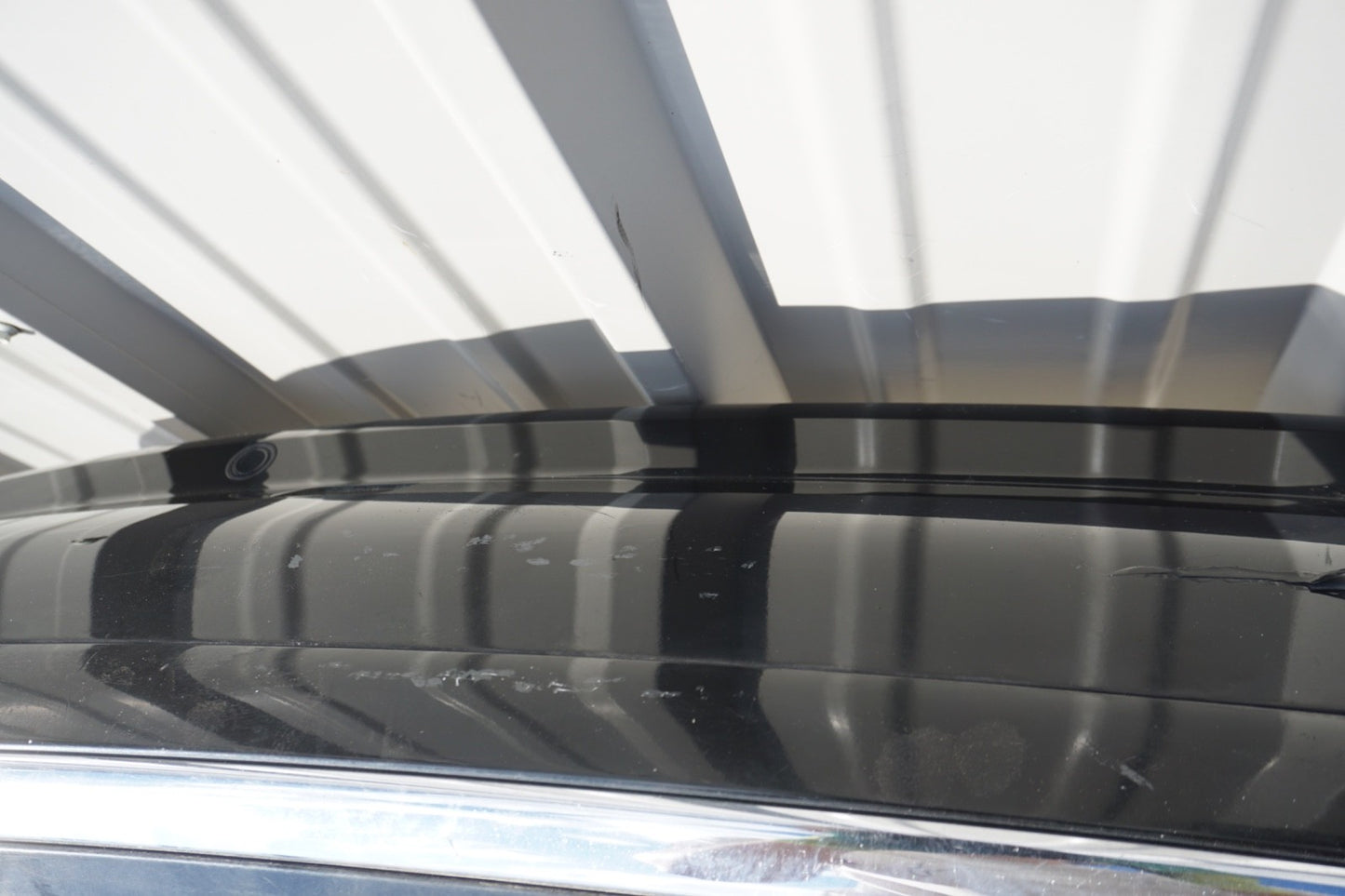 2004 - 2010 AUDI A8 A8L Rear Bumper Cover W/ Park Assist Black