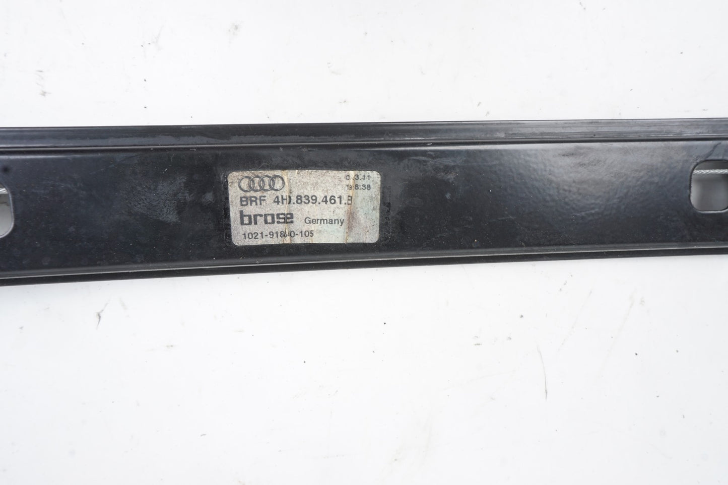 2011-2018 Audi A8L Rear Window Regulator & Motor Left Driver Side OEM