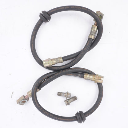 Vintage Genuine Mercedes Brake Line Hose PAIR