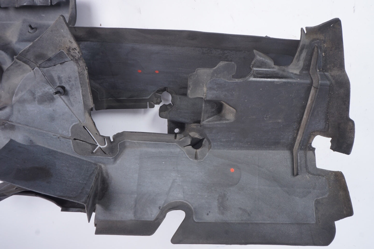 03-06 Mercedes R230 SL500 Front Left and Right Radiator Air Guide Duct Baffle