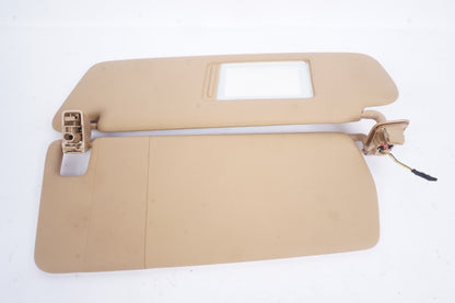 2011 - 2014 PORSCHE CAYENNE OEM LEFT FRONT ILLUMINATED SUN SHADE VISOR 7P5857551