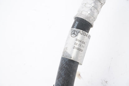 12-14 Mercedes W204 C300 AC Air Conditioning Refrigerant Line Hose Pipe  OEM