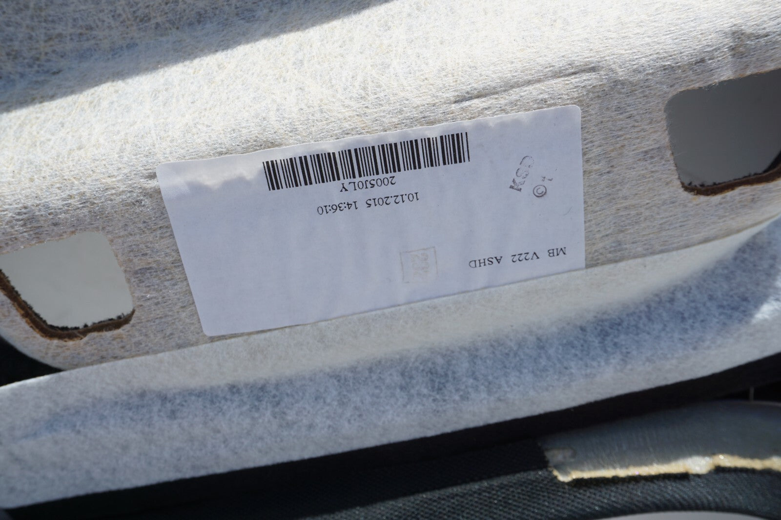 14-17 Mercedes S550 W222 HEADLINER W/ PANORAMIC ROOF A2226905603 OEM