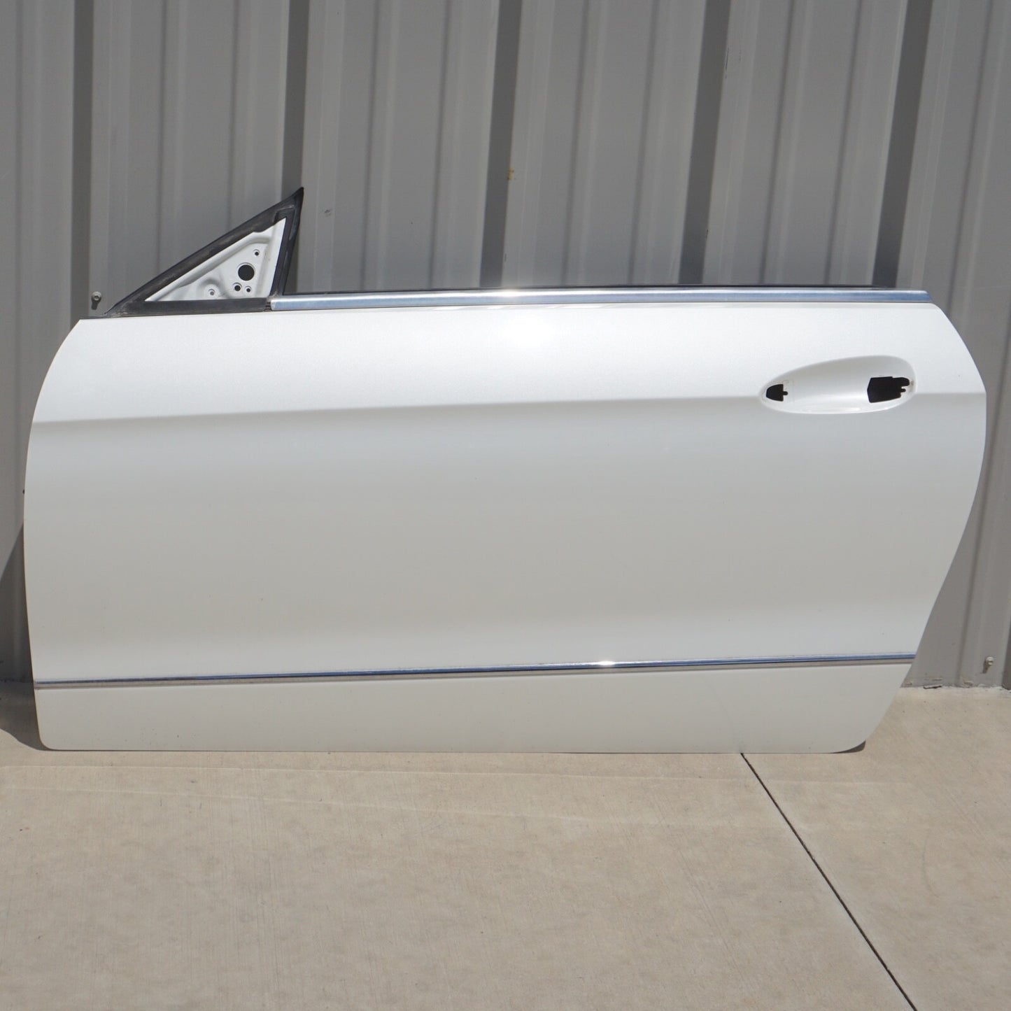 11-17 Mercedes W207 E350 E550 Convertible Front Left Driver Door Shell OEM