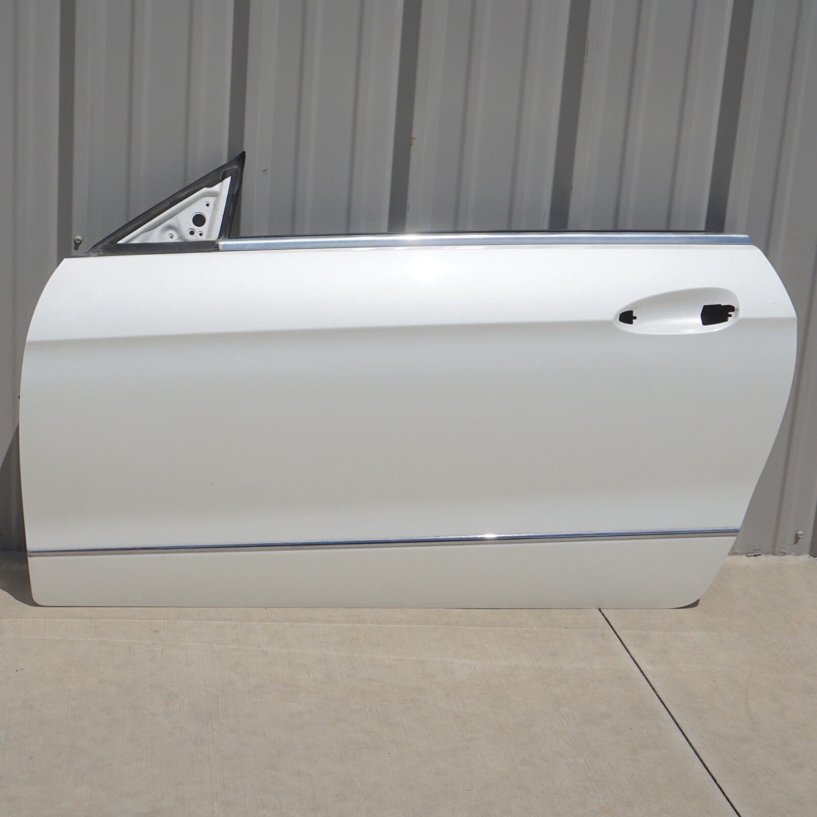 11-17 Mercedes W207 E350 E550 Convertible Front Left Driver Door Shell OEM