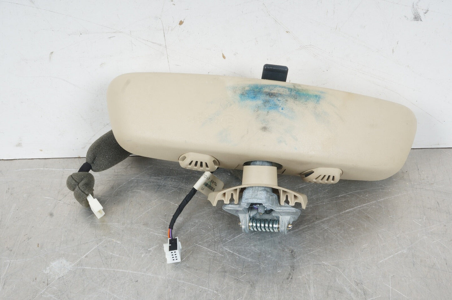 08-14 Mercedes W204 C300 C250 Interior Rear View Mirror Beige 2048103417 OEM