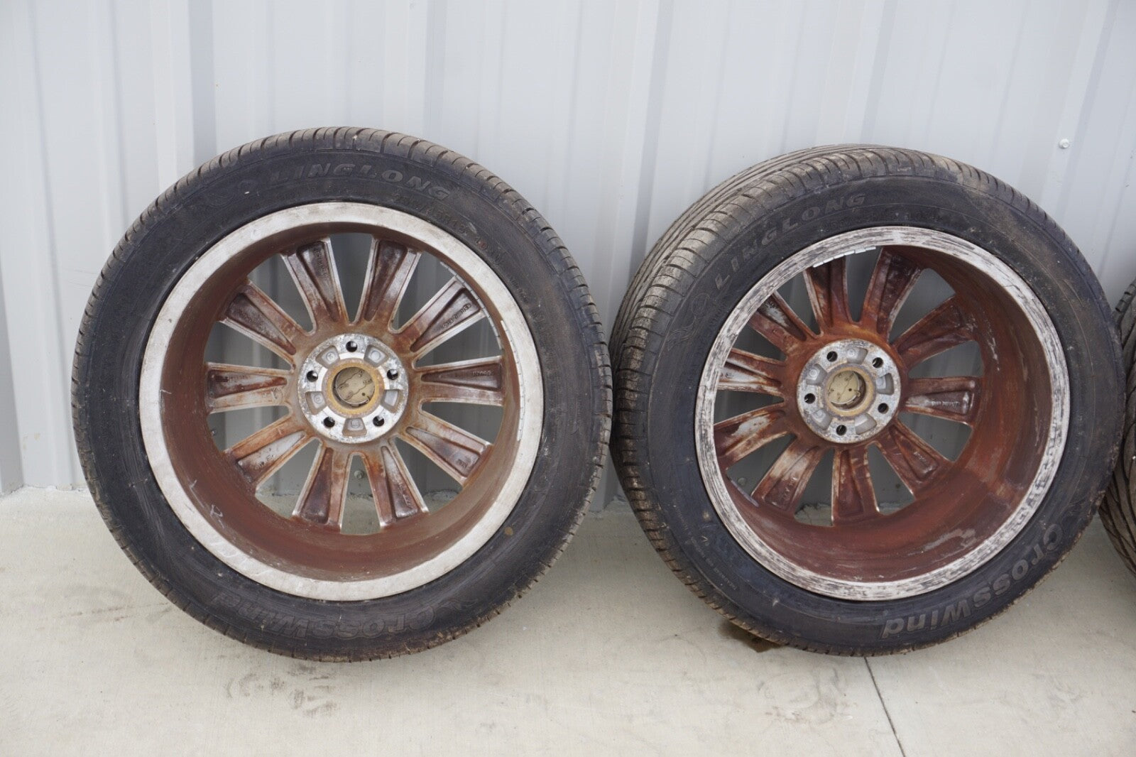 2004 - 2010 AUDI A8 OEM WHEEL RIM 18x8.5 18" SET OF 4 WHEELS AND TIRES