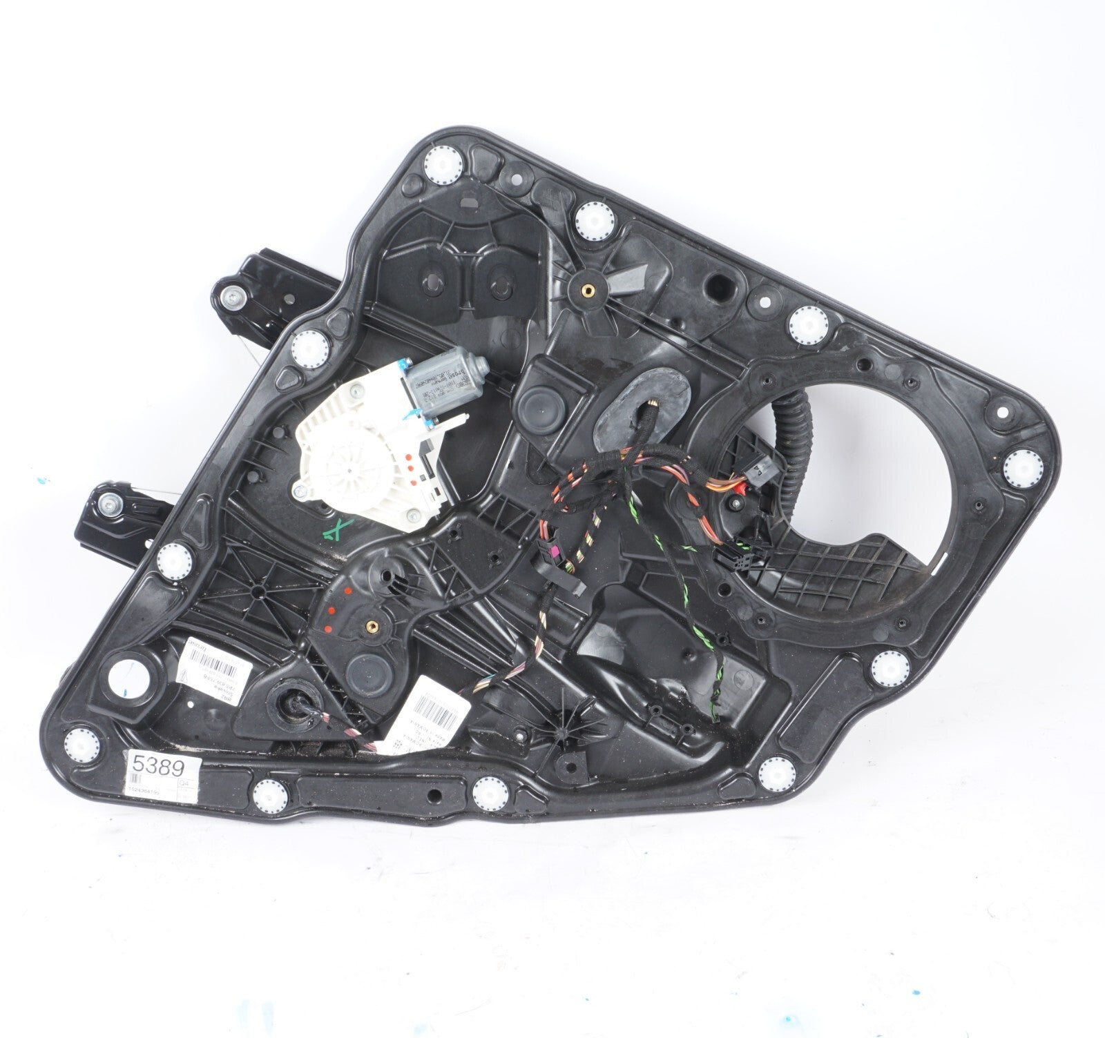 11-18 Porsche Cayenne 958 Rear Left Driver Side Window Regulator & Motor OEM