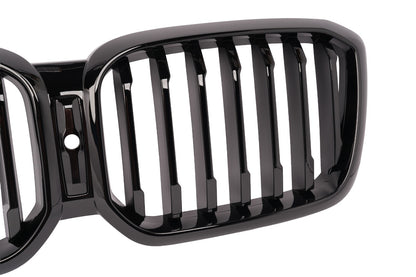 For 22-23 BMW G01 LCI X3 Shadowline Gloss BLACK FRONT GRILLE  51135A1AC56