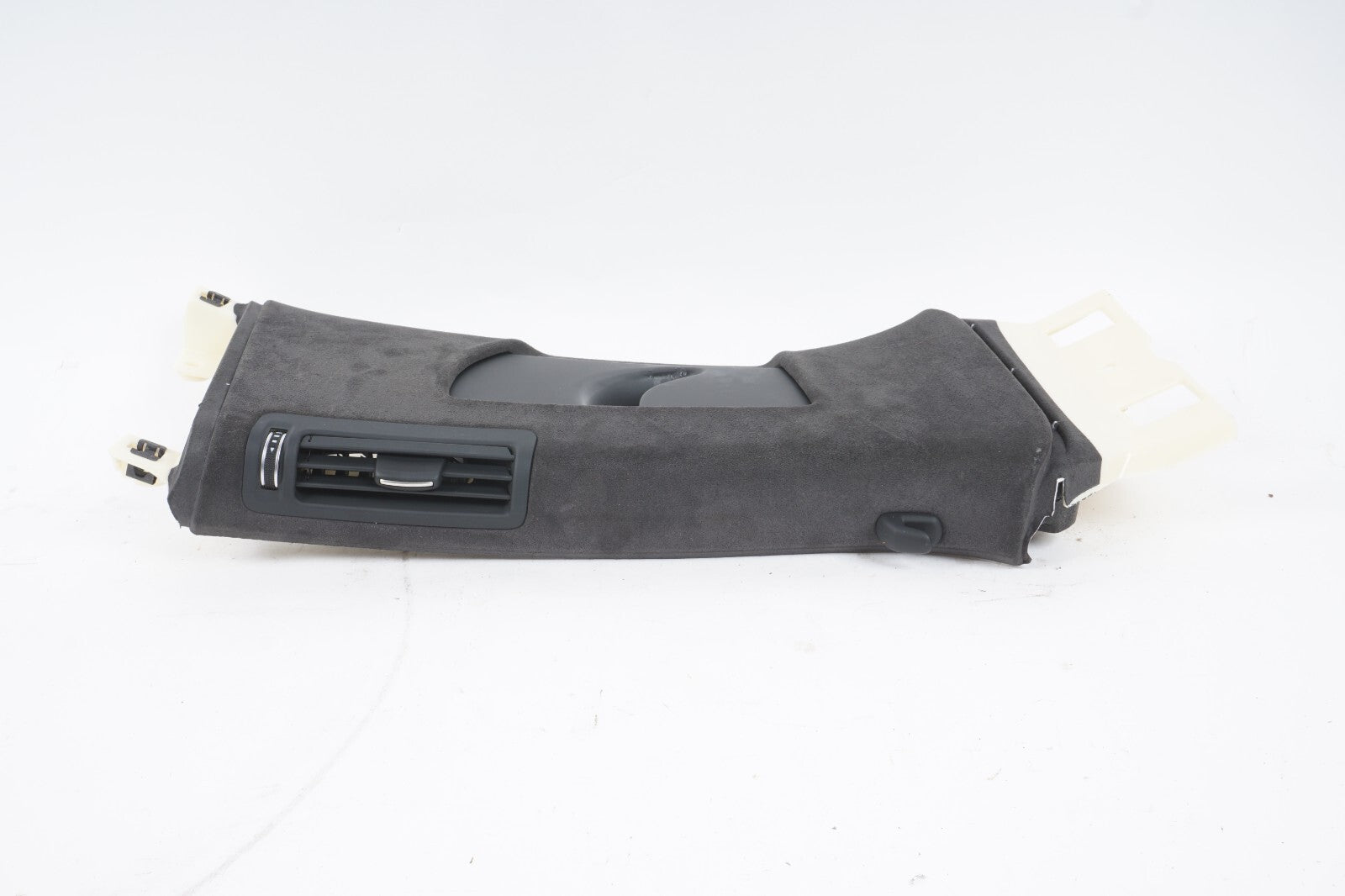 11-17 AUDI A8 A8L S8 REAR RIGHT SIDE B PILLAR TRIM COVER ALCANTARA OEM