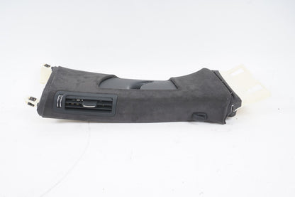 11-17 AUDI A8 A8L S8 REAR RIGHT SIDE B PILLAR TRIM COVER ALCANTARA OEM