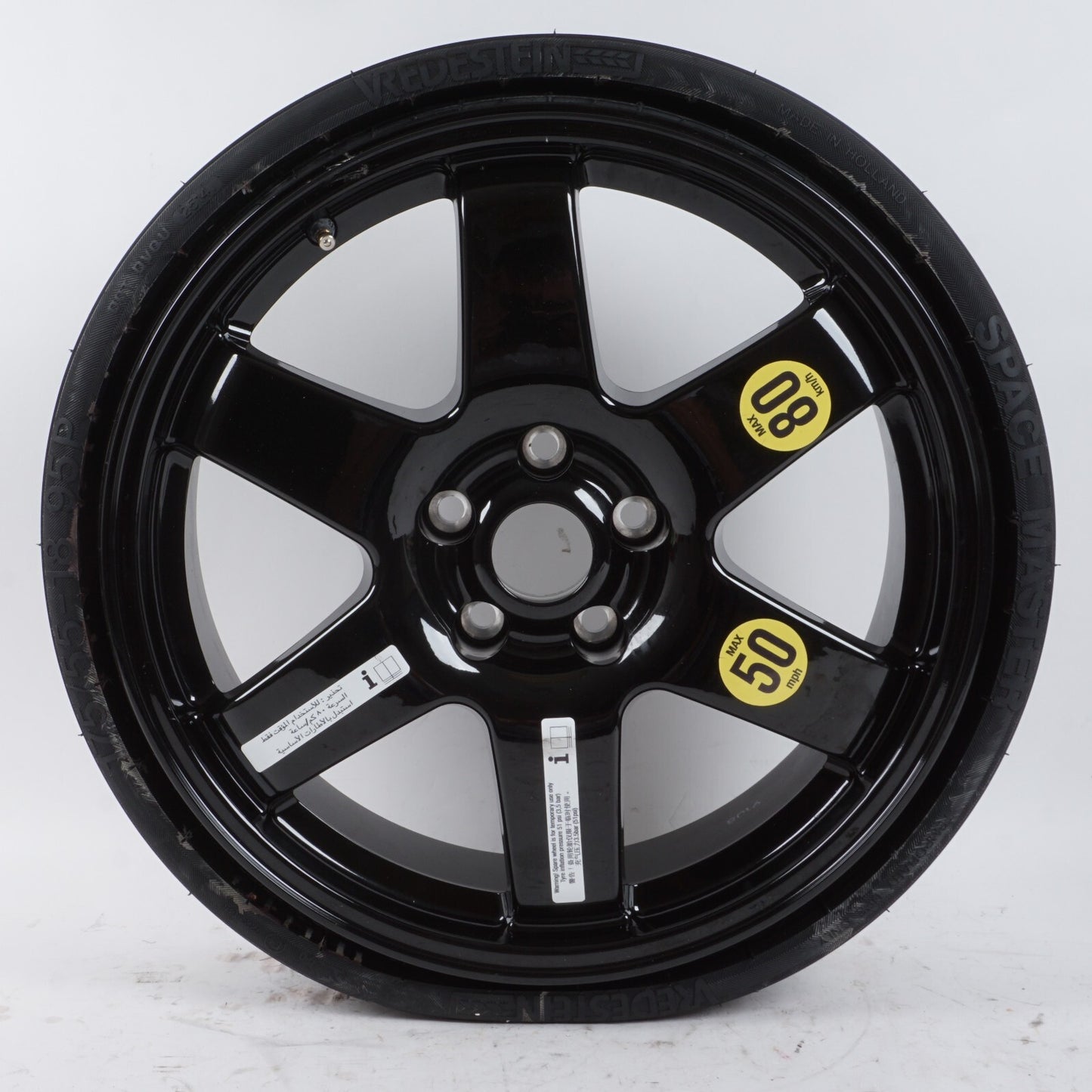 2014 -2019 MASERATI GHIBLI SPARE TIRE 175/55-18 OEM
