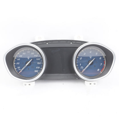 2014 - 17 Maserati Ghibli M157 3.0L Instrument Cluster Speedometer 670009158 OEM