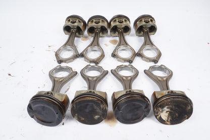 09-14 BMW 550i 750i X5 X6 (F01 F10 E70 E71) 4.4L V8 TWIN TURBO ENGINE PISTON SET