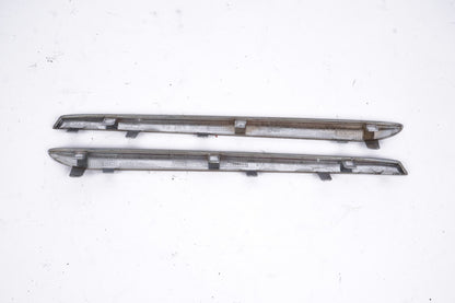 2014 - 2017 Mercedes E350 Coupe Front Grille Left Right Molding - PAIR
