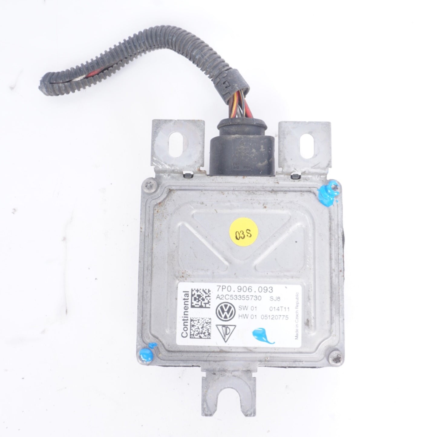 2011-2018 PORSCHE CAYENNE 958 FUEL GAS PUMP CONTROL MODULE UNIT 7P0906093