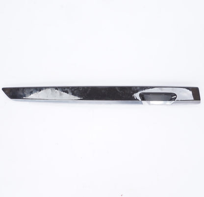 09-15 BMW 740i 750Li Rear Left Driver Side Door Molding Trim Ash Oem