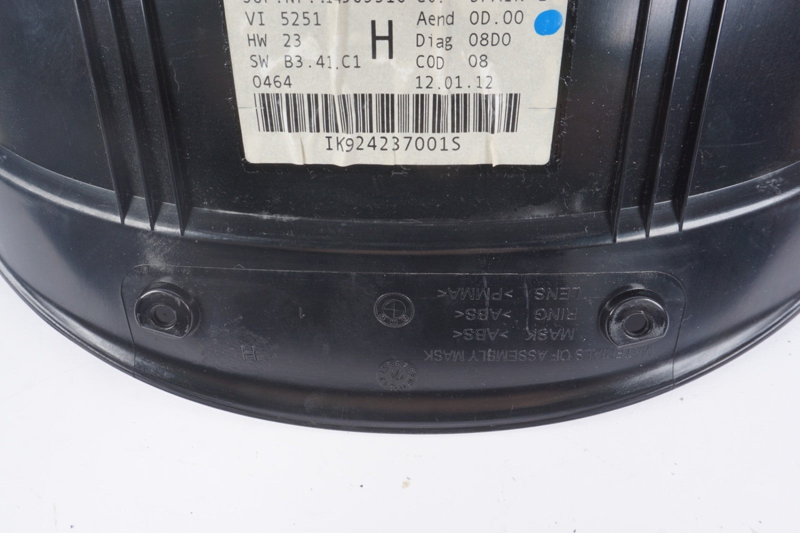 2009-2012 BMW 335I E93 CONVERTIBLE INSTRUMENT CLUSTER GAUGE SPEEDOMETER OEM