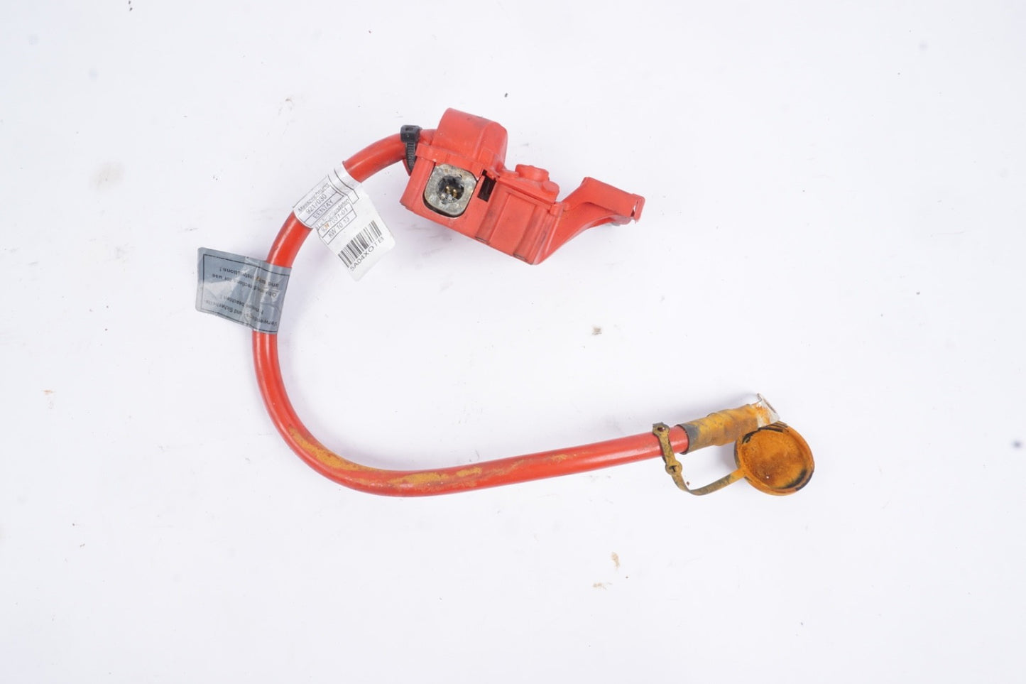 06-13 OEM BMW E82 E90 E92 M3 Battery Plus Pole Terminal Positive Red Cable