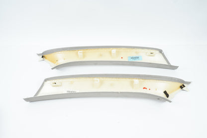 2008 - 2013 BMW X6 WINDSHIELD A PILLAR TRIM LEFT & RIGHT SET OEM