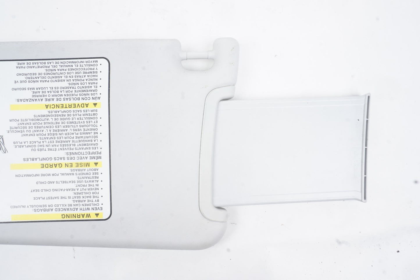 2015-2023 Jeep Renegade Sun Visor Right Passenger Side OEM