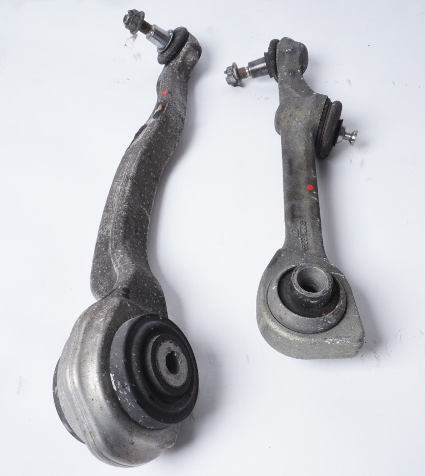 07-13 Mercedes W221 S550 CL550 RWD Front Left Lower Forward Control Arm 56k SET