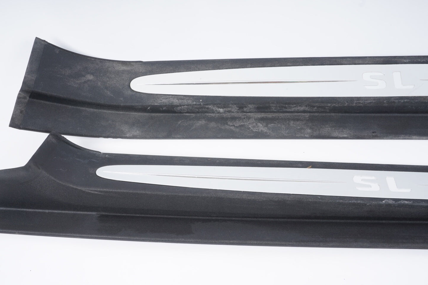 03-12 Mercedes SL500 SL550 R230 Sill Scuff Plate Trim Cover Door Right & Left