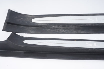 03-12 Mercedes SL500 SL550 R230 Sill Scuff Plate Trim Cover Door Right & Left