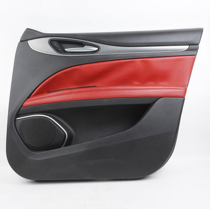 2018 - 2021 ALFA ROMEO STELVIO FRONT RIGHT DOOR PANEL TRIM COVER OEM RED