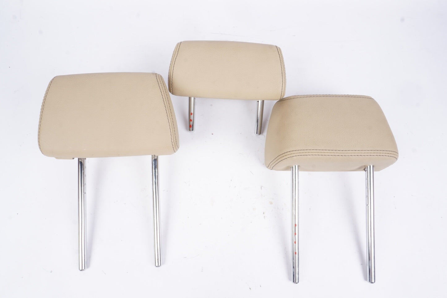 2011 - 2017 Bmw X3 Back Headrests Set Pair OEM Beige