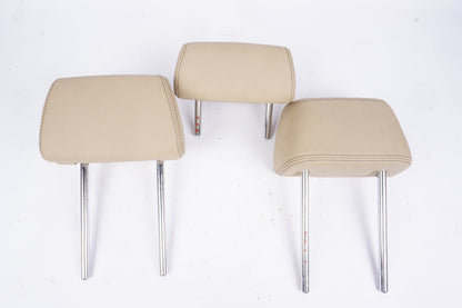 2011 - 2017 Bmw X3 Back Headrests Set Pair OEM Beige