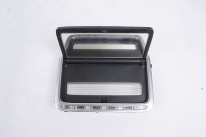 2014 - 2017 Mercedes W222 S550 Rear Overhead Vanity Mirror Black 0008104400 OEM