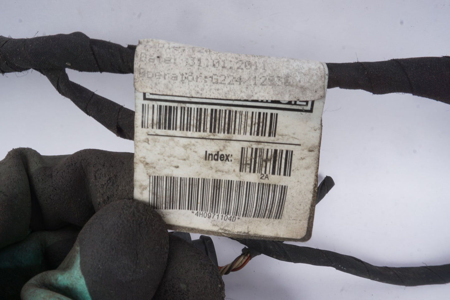 2011 - 2012 Audi A8L Left Blind Spot Control Park Sensor Wire Harness OEM