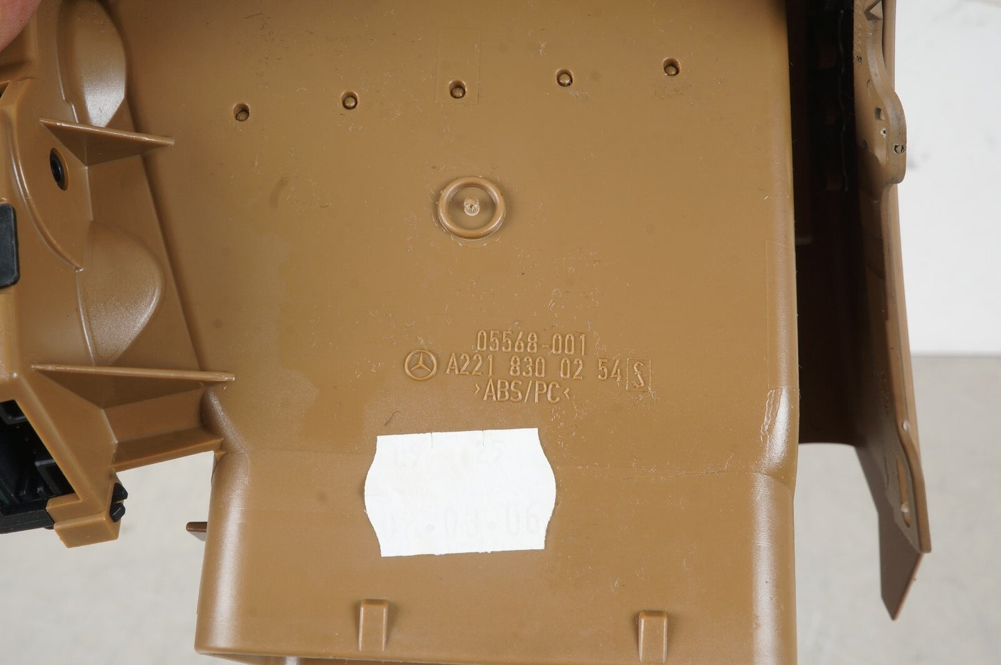 07-13 MERCEDES S550 S600 CL550 W216 FRONT RIGHT DASHBOARD AIR VENT BEIGE OEM