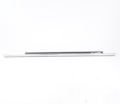 11-17 AUDI A8L REAR LEFT DRIVER SIDE DOOR WINDOW BELT MOLDING CHROME OEM