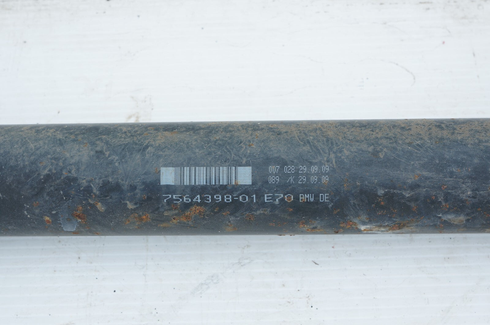 2008 - 2013 BMW X6 xDrive35I REAR DRIVESHAFT DRIVE SHAFT 7564398 OEM