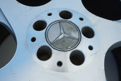 03 - 12 Mercedes R230 SL500 ALLOY WHEEL RIM 8.5Jx18 *TWO WHEEL ARE CRACKED* OEM