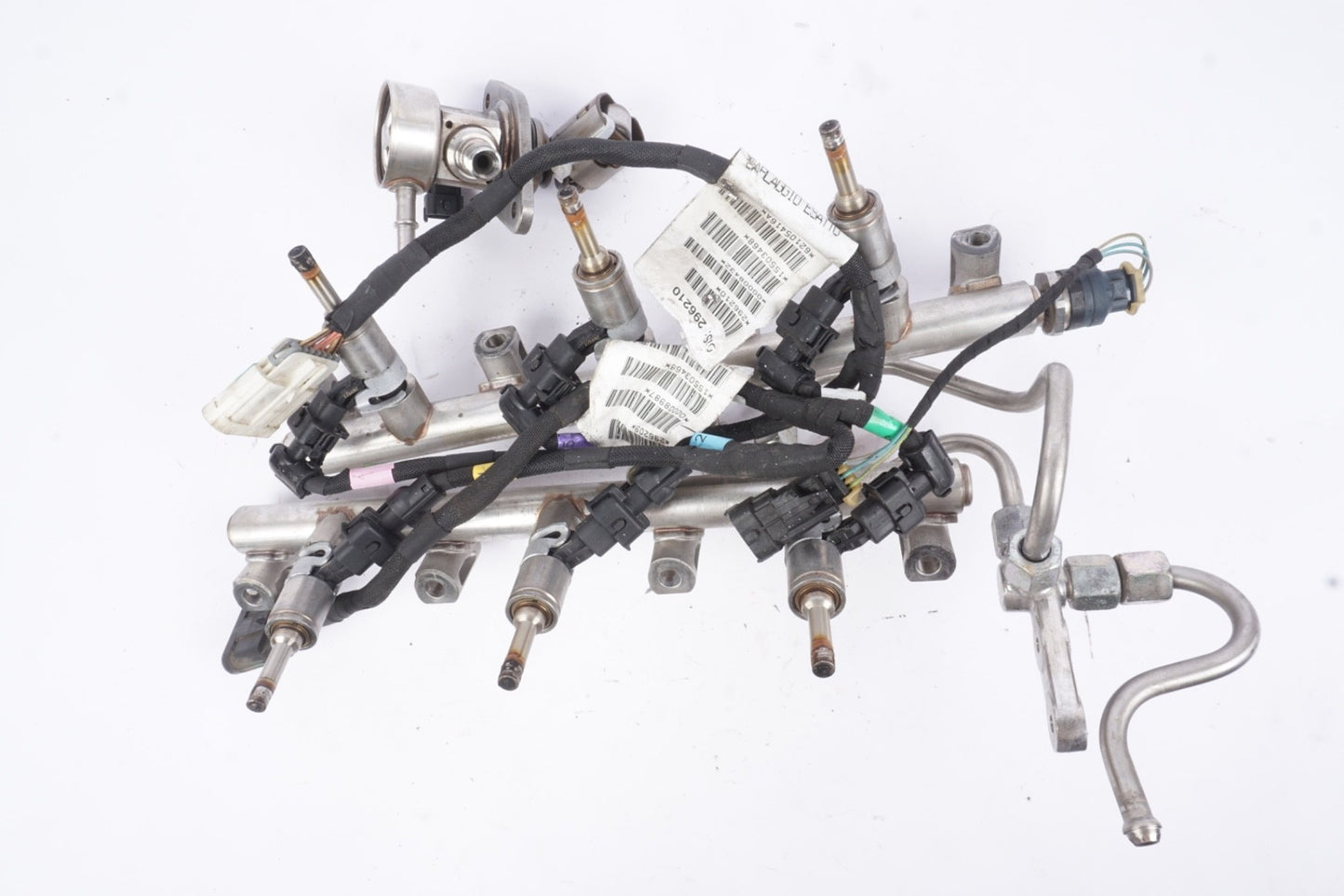 2015 - 2018 FORD FOCUS 1.0L L3 GAS ENGINE FUEL INJECTION RAIL W/ INJECTOR OEM