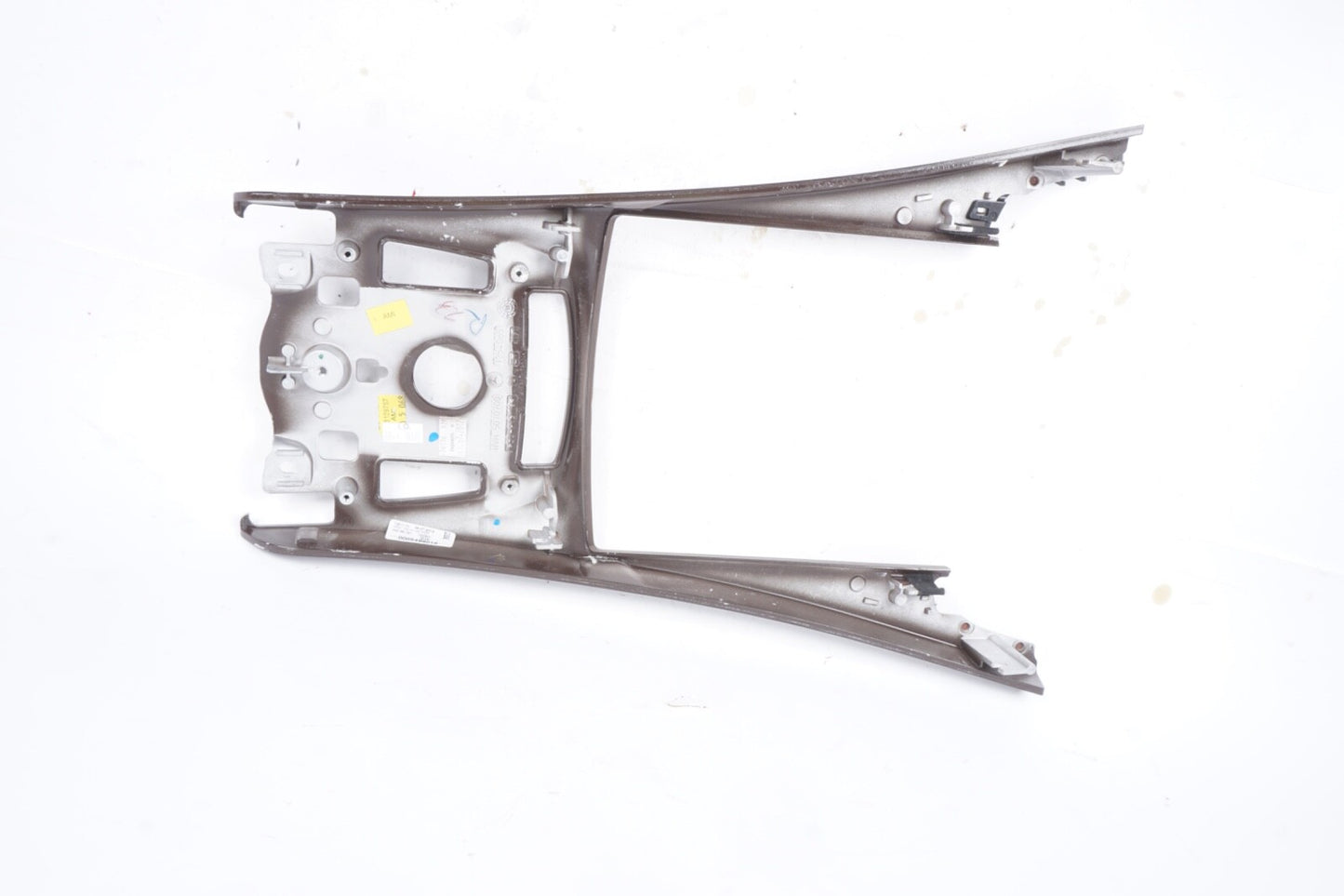10-13 MERCEDES S550 W221 CENTER CONSOLE WOOD TRIM OEM