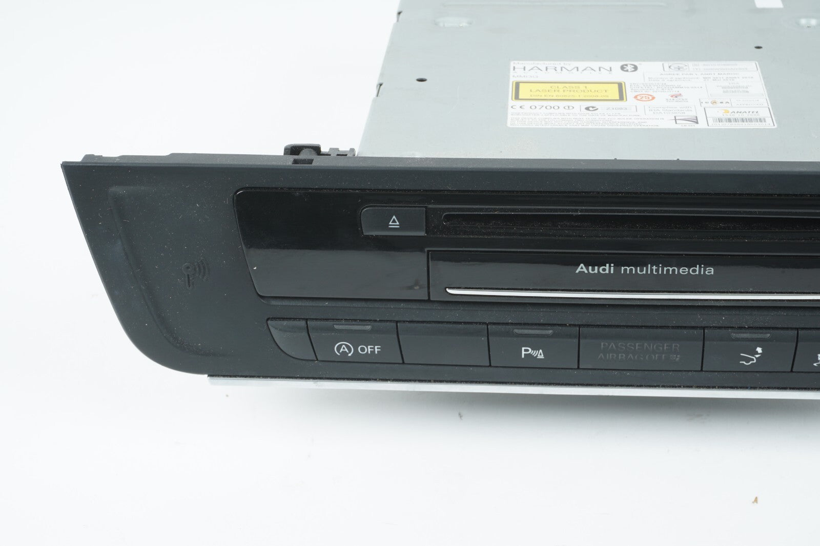 2012 AUDI A7 HEAD UNIT CD PLAYER RADIO MMI MODULE W/ CONTROL PANEL OEM
